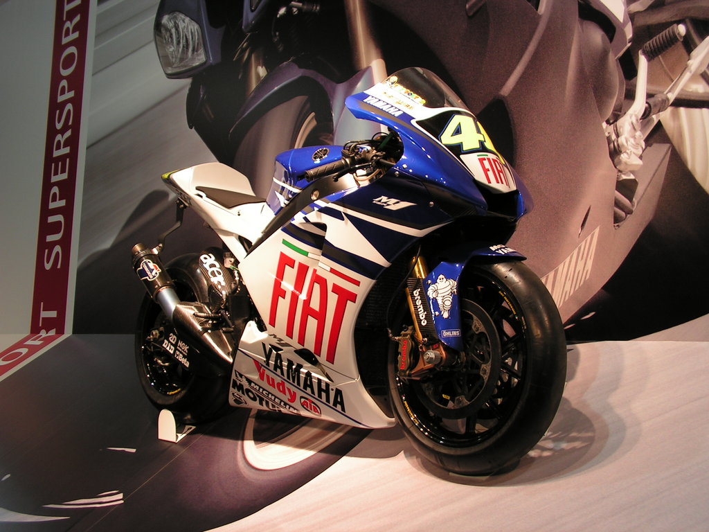 250px The Yamaha YZR-M1 is specifically developed by Yamaha Motor Company to race in the current MotoGP series