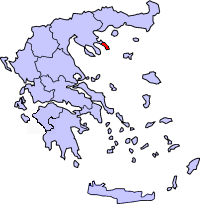 Location of Mount Athos