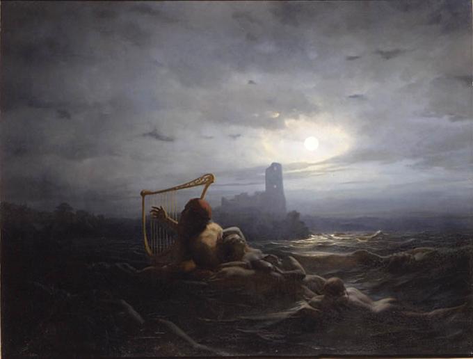 File:Näcken och Ägirs döttrar (Nils Blommér).jpg