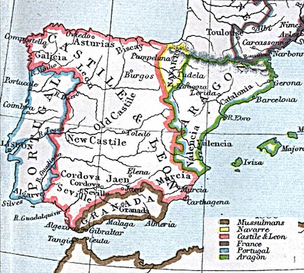 Spain in 1360