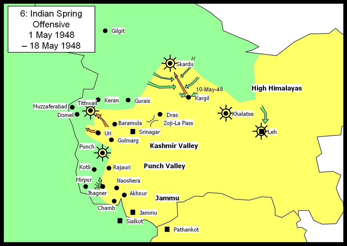 Indian Spring Offensive 1 May 1948 - 19 May 1948