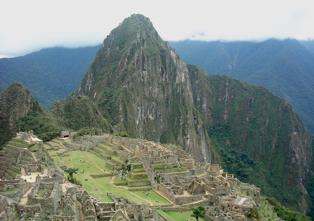 A view of Machu Picchu, "the Lost city of the Incas," which may have been built by Pachacuti as a retreat