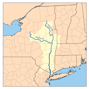 Hudson and Mohawk watersheds