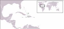 Location of the Turks and Caicos Islands