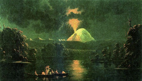 File:Mount St Helens erupting at night by Paul Kane.jpg