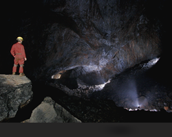 Api Chamber in Whiterock Cave, Gunung Api