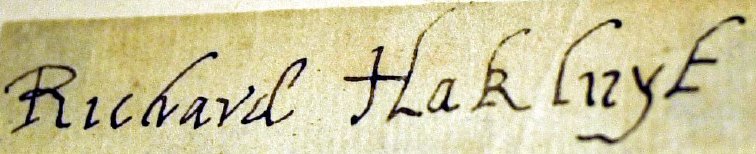 File:RichardHakluyt-PrincipallNavigations-1589-signature-closeup.jpg
