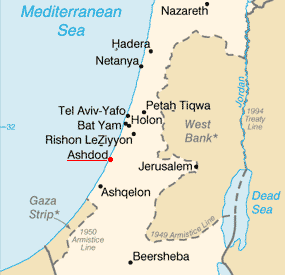 Ashdod Israel Map.png