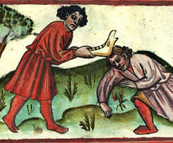 From a 15th century manuscript