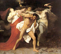 The Remorse of Orestes by William-Adolphe Bouguereau