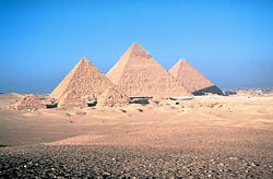 The Giza Pyramids, part of the Giza Necropolis
