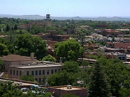 Santa Fe's Downtown Area