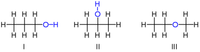 isomers of propanol