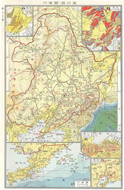 Location of Manchukuo