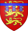 Coats of Arms of Edmund Crouchback, Earl of Lancaster, and his successors.