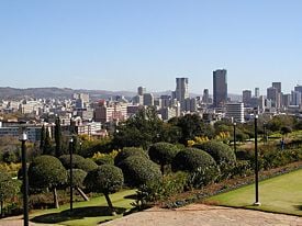 View from the Union Buildings