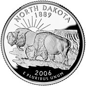 North Dakota quarter, reverse side, 2006.jpg