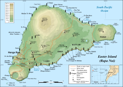Location of Easter Island