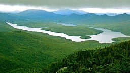 Lake Placid, in the Adirondack region.