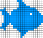 Raster graphic fish 20x23squares sdtv-example.png