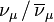 \nu_\mu \, / \, \overline{\nu}_\mu