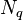 N_q \ 