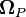 \boldsymbol\Omega_P
