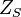 Z_S\!