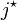 j^{\star}