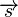 \overrightarrow{s}