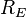 R_{E} \,