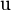 \mathrm{u}\,