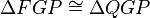 \Delta FGP \cong \Delta QGP