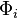 \Phi_i\ \!