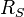 R_S \,