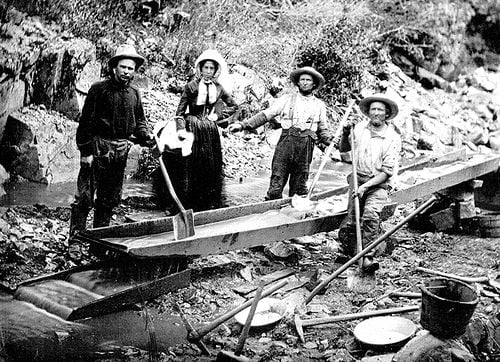 1850 Woman and Men in California Gold Rush.jpg