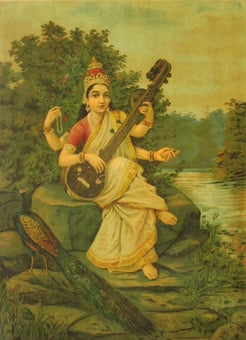 Sarasvati, goddess of knowledge