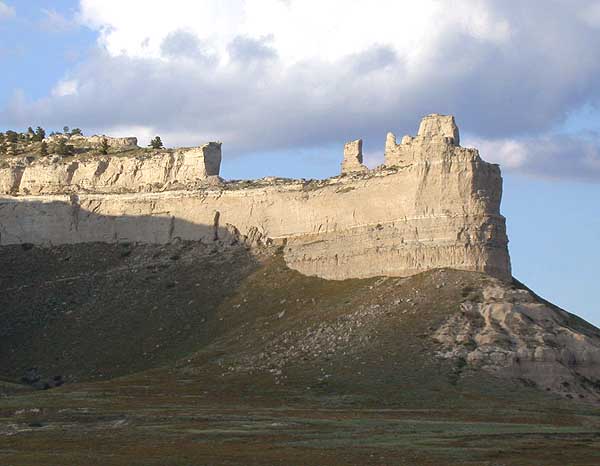 Saddle Rock in Scotts Bluff National Monument.