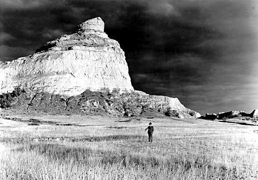Scotts Bluff, 1938. (Photo: George A. Grant)