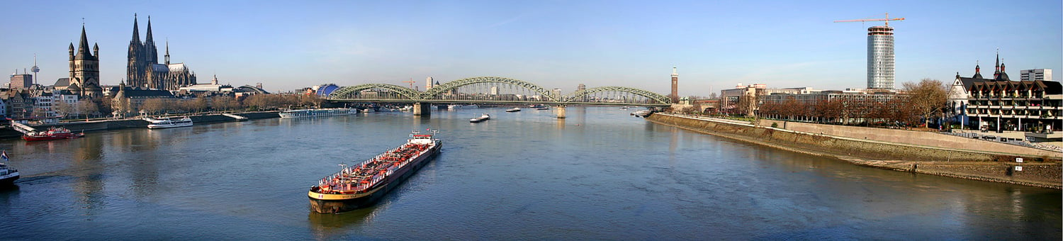 Panoramic image of Cologne