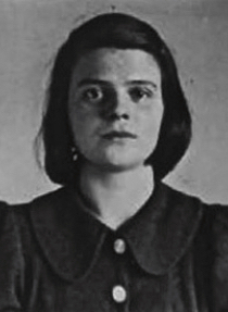 Gestapo photo of Sophie Scholl taken after her capture on February 18, 1943-2.jpg