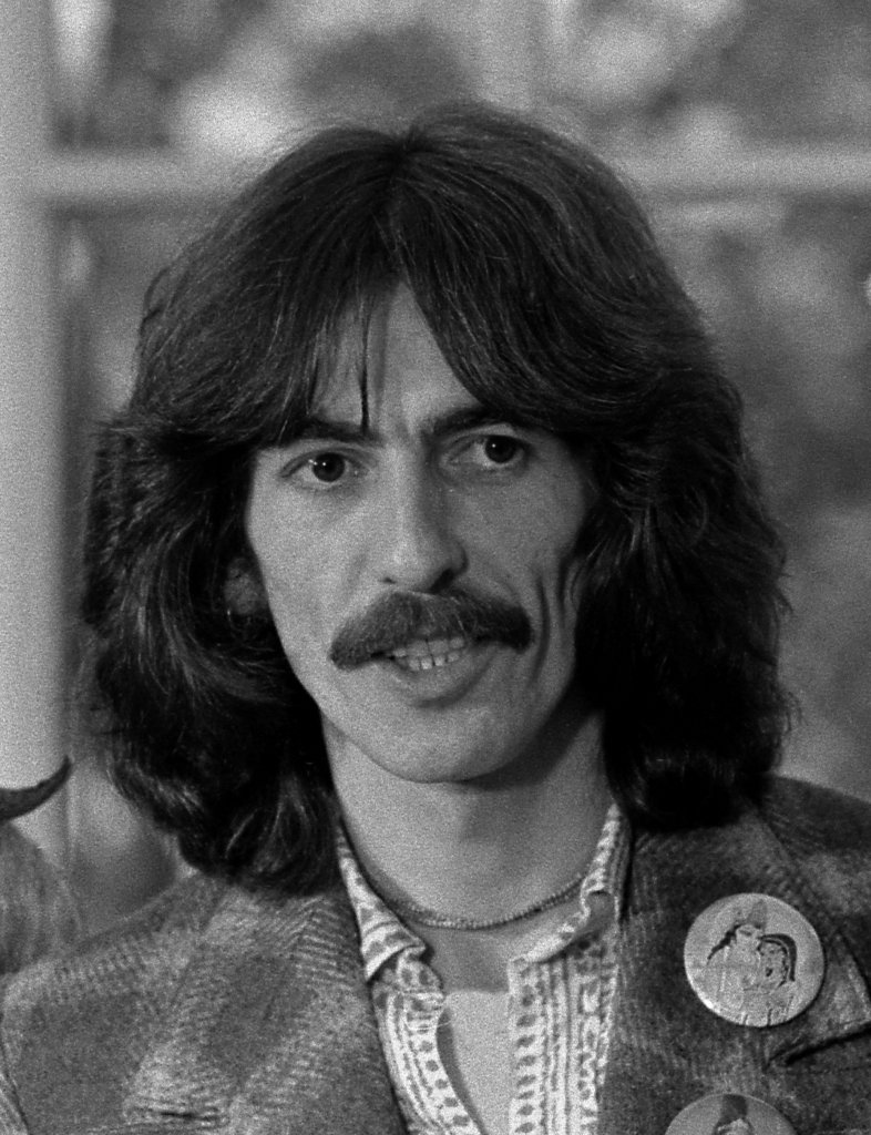 George Harrison at the Oval Office during the Ford administration in 1974