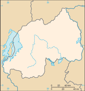 Location map Rwanda