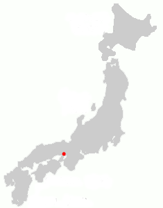 Location of Kobe in Hyōgo