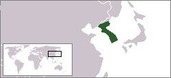 Location of Goryeo
