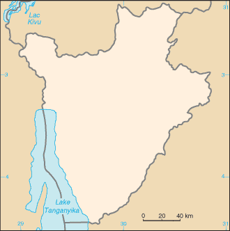 Location map Burundi