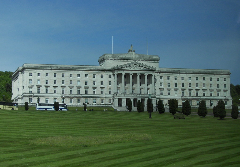 Stormont Castel, home of Northern Ireland's Parliament 1920-1972 and of the Northern Ireland Assembly since 1998.