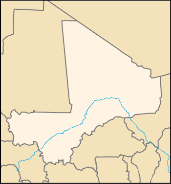 Location map Mali