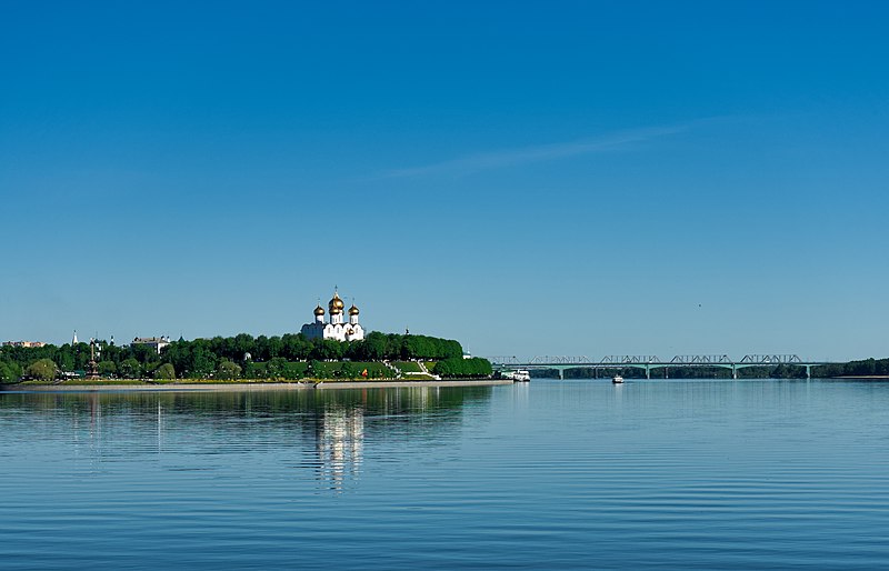 The Volga at Yaroslavl