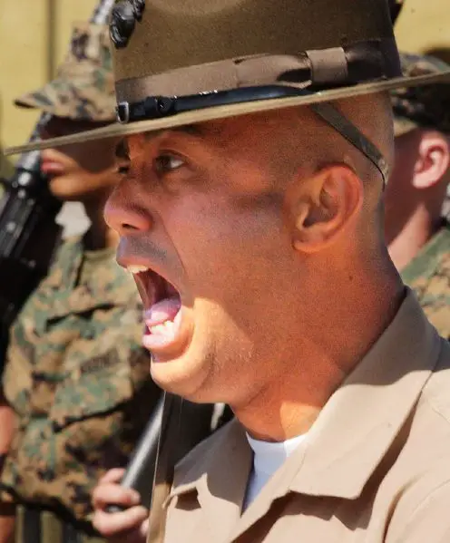File:Drill sergeant screams.jpg